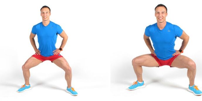 Plie squats will help increase male potency effectively