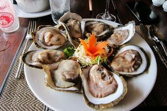 oysters as one of the most effective products to increase potency