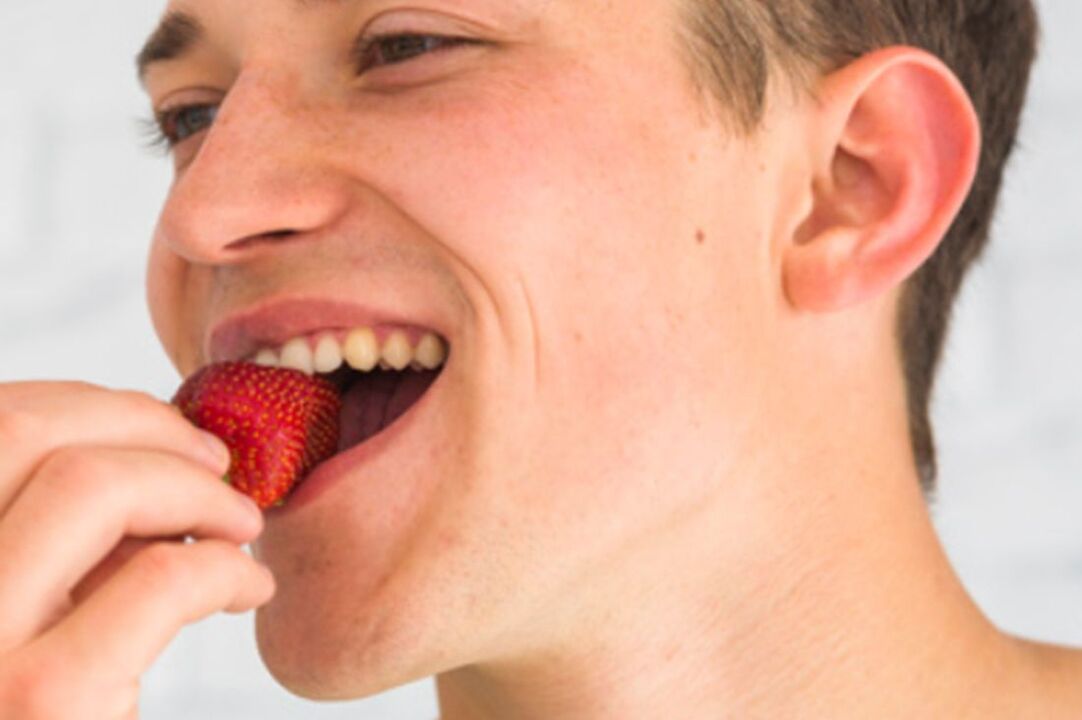 strawberries to increase potency